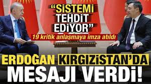 Başkan Erdoğan'dan Kırgızistan'da önemli açıklamalar | 