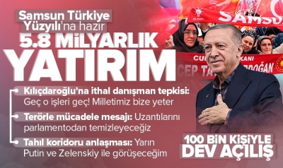Başkan Erdoğan'dan Kılıçdaroğlu'na Jeremy Rifkin göndermesi: Biz bu yollarda ithal danışmanlarla yürümedik