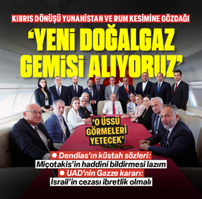 Başkan Erdoğan'dan KKTC dönüşü 'doğal gaz gemisi' müjdesi: 