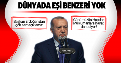 Başkan Erdoğan'dan Mevlid-i Nebi Haftası Açılış Programı'nda önemli açıklamalar.