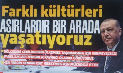 Başkan Erdoğan'dan net birlik ve beraberlik mesajı: Gerilimi taşımak isteyenlere fırsat vermeyeceğiz