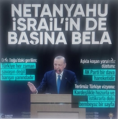 Başkan Erdoğan'dan Netanyahu'ya sert tepki: İsrail halkının da başına bela