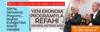 Başkan Erdoğan'dan önemli açıklamalar: Mesele dolar değil
