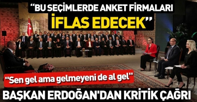 Başkan Erdoğan'dan önemli açıklamalar.