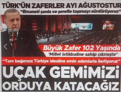 Başkan Erdoğan'dan önemli açıklamalar: 5. kol aparatlarının tuzağına düşmeyeceğiz. 