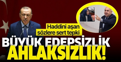 .Başkan Erdoğan'dan Özlem Zengin'e hakaret eden Engin Özkoç'a sert tepki!