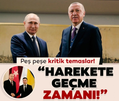 Başkan Erdoğan'dan peş peşe kritik temaslar: Harekete geçme zamanı geldi 