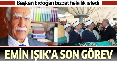 Başkan Erdoğan'dan Prof. Dr. Emin Işık'a son görev.