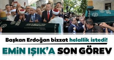 Başkan Erdoğan'dan Prof. Dr. Emin Işık'a son görev: Öğrencisi olmaktan müşerref oldum.