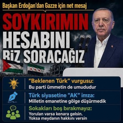 Başkan Erdoğan'dan Sakarya'da manifesto gibi konuşma! İsrail'i titretecek sözler | AK Parti teşkilatına uyarı: Meydanın hakkını verin