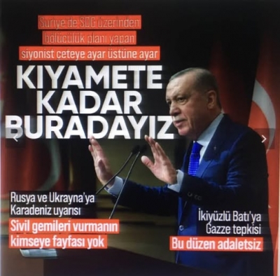 Başkan Erdoğan'dan Suriye sözleri: Biz bin yıldır buradayız birlikte yaşayacağız