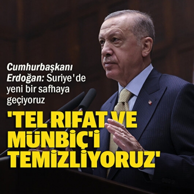 Başkan Erdoğan'dan Suriye'ye operasyon mesajı! 'Yeni bir safhaya geçiyoruz' diyerek hedefleri açıkladı...