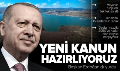 Başkan Erdoğan'dan Suyun Gücü Milletle Buluşuyor Toplu Açılış Töreni'nde önemli açıklamalar