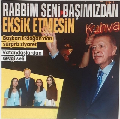 Başkan Erdoğan'dan sürpriz ziyaret! Çengelköy'de vatandaşlar ile sohbet etti