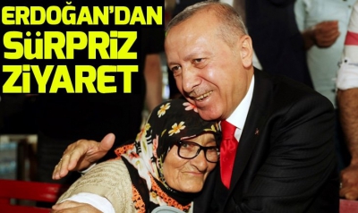 Başkan Erdoğan'dan Üsküdar'da sürpriz ziyaret..