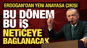 Başkan Erdoğan'dan yeni anayasa çıkışı: Sivil anayasayla üstün hukuka kavuşacağız