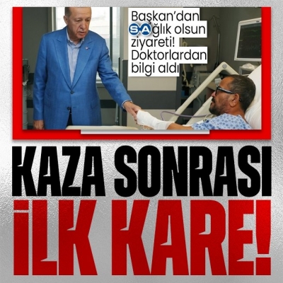 Başkan Erdoğan'dan Yunan adalarında kaza yapan Ali Sabancı ile eşi Vuslat Doğan Sabancı'ya ziyaret!