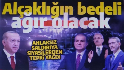 Cumhurbaşkanı Erdoğan ve ailesine yönelik hakaretlere tepki yağdı: Bedeli ağır olacak