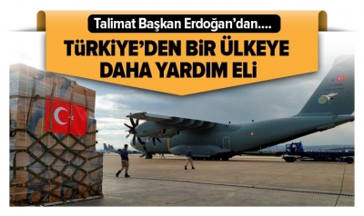 Başkan Erdoğan'ın talimatıyla hazırlandı! Türkiye, bir ülkeye daha tıbbi yardım malzemesi gönderdi.
