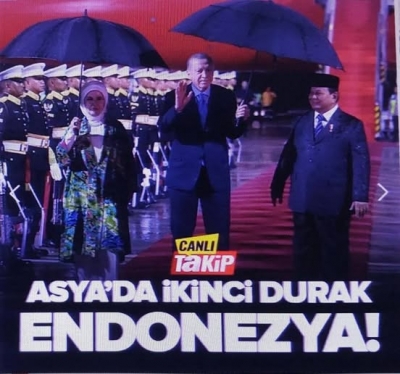Başkan Recep Tayyip Erdoğan Endonezya'da! Asya'da ikinci durak