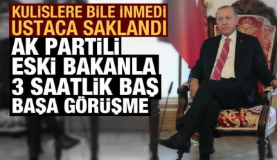 Başkan Recep Tayyip Erdoğan'ın eski Milli Eğitim ve Kültür ve Turizm Bakanı Erkan Mumcu ile görüştü!