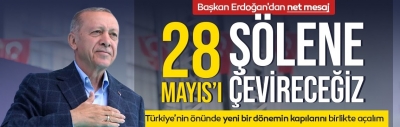 Başkan Recep Tayyip Erdoğan'dan 28 Mayıs mesajı: Gelin, Türkiye’nin önünde yeni bir dönemin kapılarını birlikte açalım