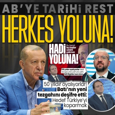 Başkan Recep Tayyip Erdoğan'dan BM Genel Kurulu öncesi AB'ye mesaj: Gerekirse yolları ayırırız