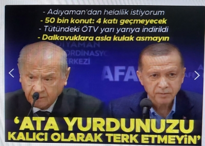 Başkan Recep Tayyip Erdoğan'dan Adıyaman'da son dakika açıklamaları: Şehirler bir yılda ayağa kaldırılacak 