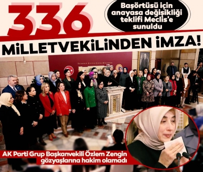 Başörtüsüne anayasal güvence teklifi Meclis'te! AK Partili Zengin'den açıklama 