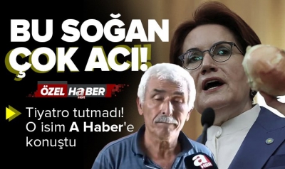Başrolden Meral Akşener'e şok: İP'in soğan tiyatrosu sahneden indi!