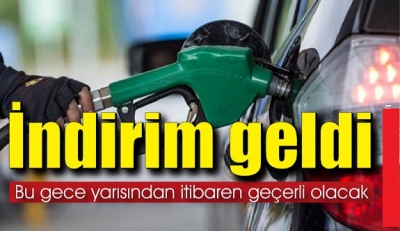 Benzin ve motorine görülmemiş indirim! 3 Eylül Cuma (bu gece yarısı) pompaya yansıyacak