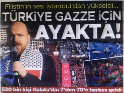 Bilal Erdoğan'dan Galata'da 