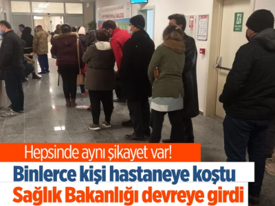 Bilecik'te binlerce kişi ishal ve kusma şikâyetiyle hastaneye başvurdu! Sağlık Bakanlığı devreye girdi