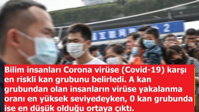 Bilim insanları ilk kez açıkladı! Koronavirüs en çok o kan grubuna bulaşıyor!.