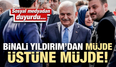 Binali Yıldırım'dan müjdeli haber!.