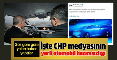 Bir Gün'den yerli otomobille ilgili skandal haber! Göz göre göre yalan haber yaptılar.