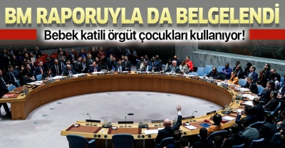 BM raporuyla da belgelendi! Terör örgütü PKK/YPG çocukları kullanıyor..