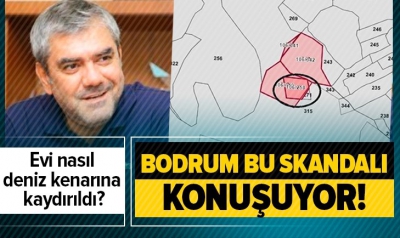 Bodrum'da bu skandal konuşuluyor! Yılmaz Özdil'in evi nasıl deniz kenarına kaydırıldı?.