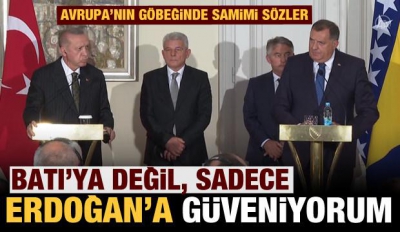 Bosna Hersek Devlet Başkanlığı Konseyi Başkanı Dodik'in Cumhurbaşkanı Erdoğan'a güveni