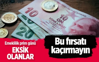 Bu fırsatı kaçırmayın: Emeklilik için son 15 gün...