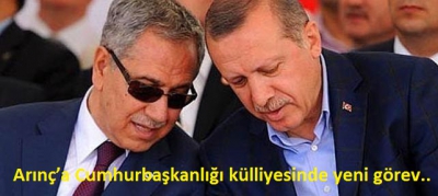 Bülent Arınç'a Cumhurbaşkanlığı Yüksek İstişare Kurulu'nda Görev Verildi..