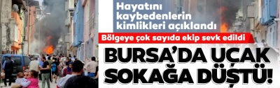 Bursa'da Yunuseli Havalimanı yakınlarında tek motorlu bir uçak düştü! Uçak kazası sonrası acı haber geldi... 