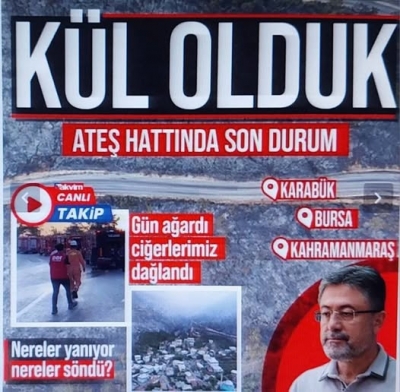 Bursa’daki yangının acı boyutu gün ağarınca ortaya çıktı