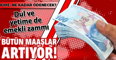 Bütün maaşlar artıyor! Dul ve yetime de emekli zammı: %8.36 Ocak artışı yansıtılacak | Kim, ne kadar alacak?.