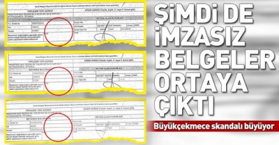 Büyükçekmece'deki seçim skandalı büyüyor! Şimdi de imzasız beyan formları..