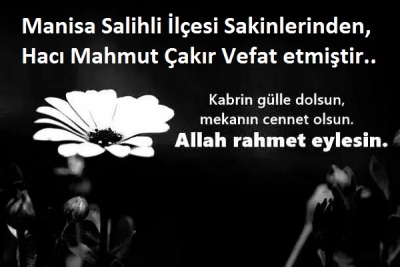 ÇAKIR AİLESİ'NİN ACI GÜNÜ