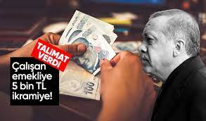 Çalışan emekliye de ikramiye yolda! Başkan Erdoğan talimat verdi! Torba Yasa ile... 