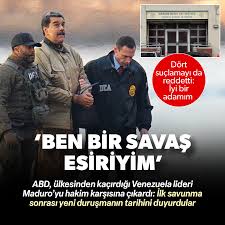 CANLI | ABD'den Venezuela'ya saldırı! Maduro New York'ta hakim karşısında: ABD beni kaçırdı suçsuzum.