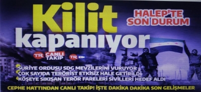 Halep'te YPG/PKK ile sıcak çatışma! Suriye ordusu kritik noktayı temizledi: Teröristler kaçıyor.