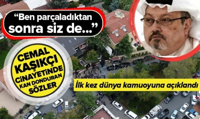 Cemal Kaşıkçı cinayetinde kan donduran sözler: Gövdeyi bir torbaya koymak mümkün mü?